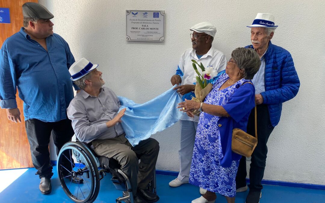 UFF inaugura sala na quadra da Portela para oferecer apoio acadêmico à comunidade