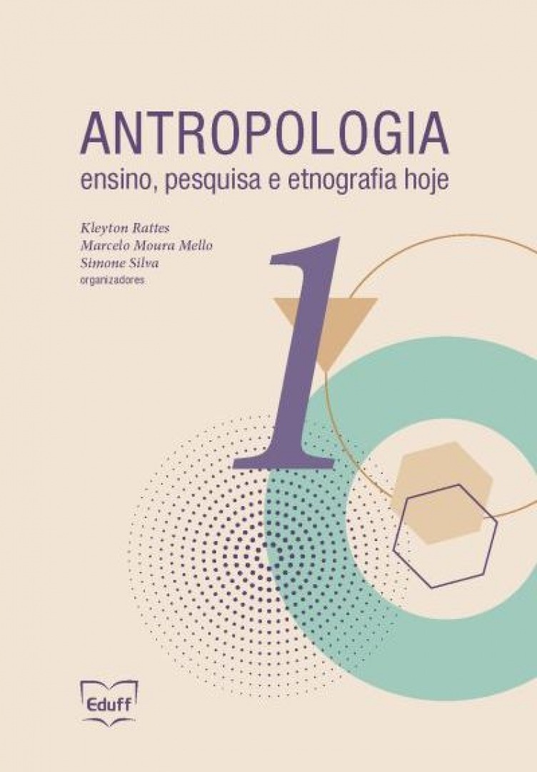 Capa do livro "Antropologia: ensino, pesquisa e etnografia hoje"